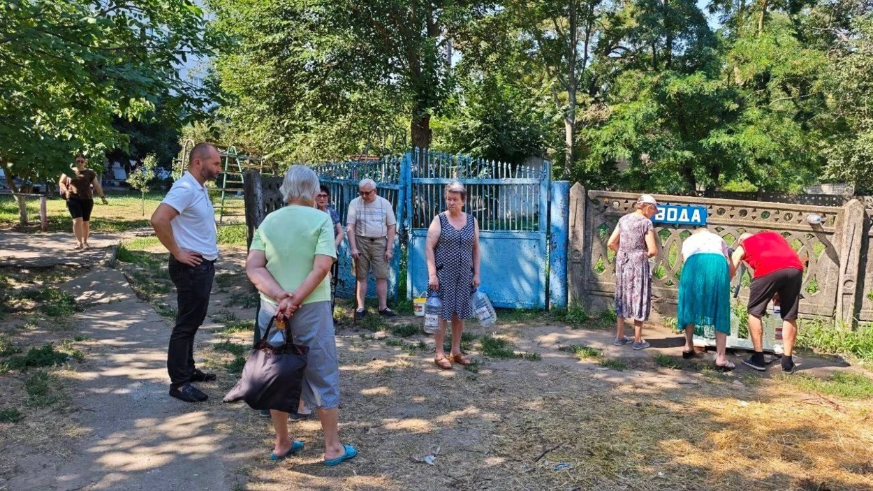 Так питну воду отримубть жителі Каховської громади.
