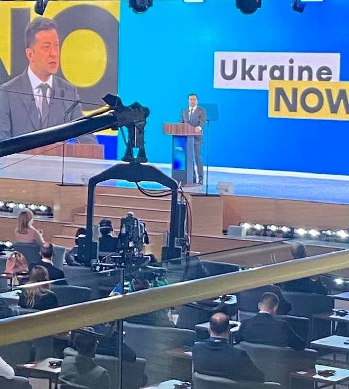 Виступ на форумі президента В. Зеленського