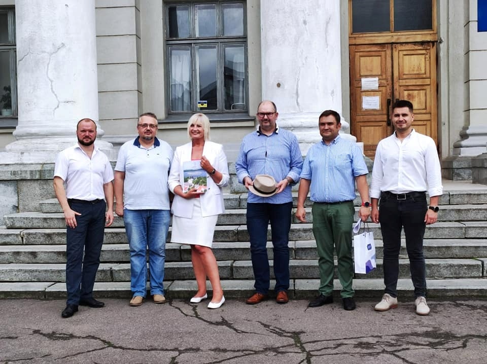Естонська делегація у Новій Каховці