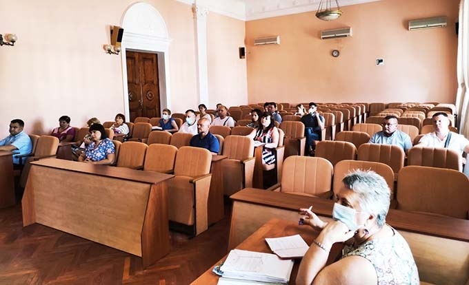 Під час наради