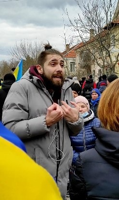 Дмитро Висоцький пояснює, що він "за Україну"