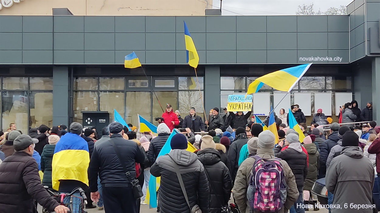 Закінчення мітингу на Соколі
