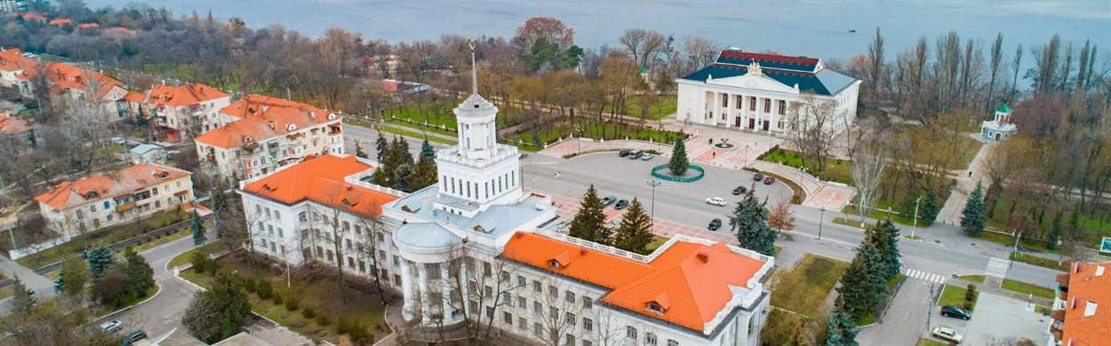 Панорама Нової Каховки, центр