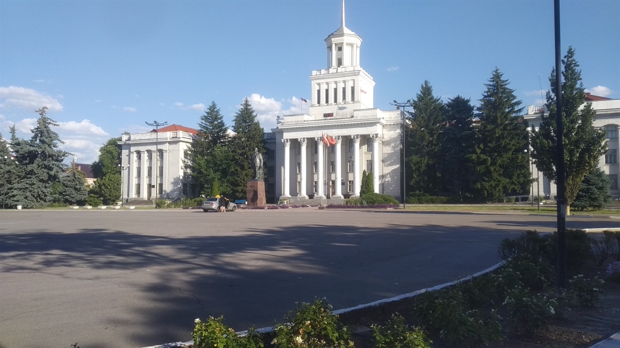 Мерія Нової Каховки. Тут знаходиться нині окупаційна адміністрація