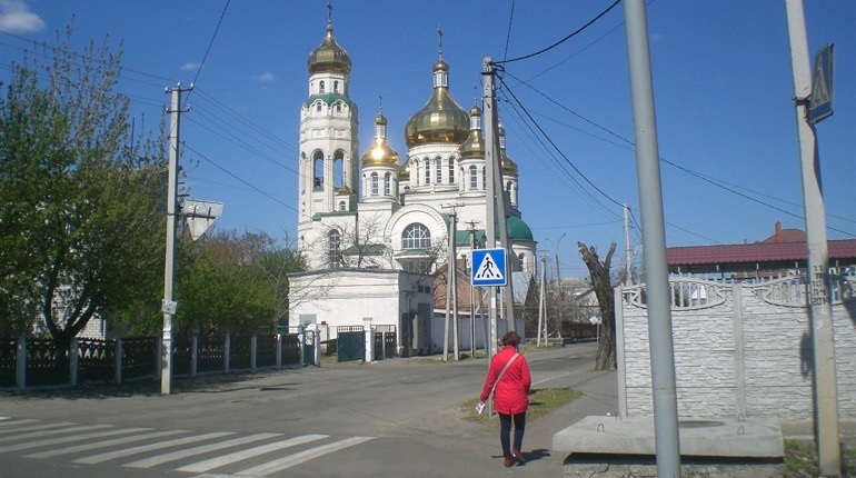 Храм Андрія Первозваного в Новій Каховці. Тут знаходиться резиденція Новокаховської єпархії