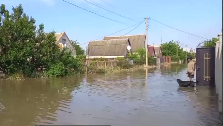 Вулиця в Корсунці
