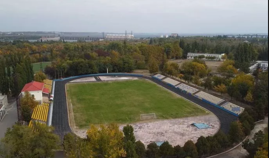 Стадіон "Енергія" в Новій Каховці