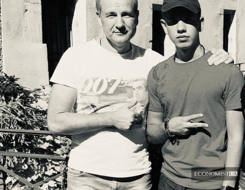 Ігор Колихаєв із сином