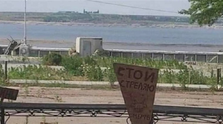 Набережна в Каховці