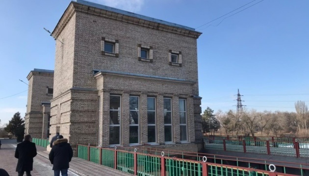 Головна споруда Північно-Кримського каналі в Таврійську