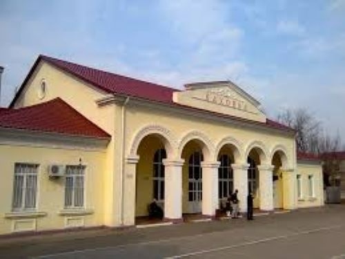 Залізнична станція в Таврійську