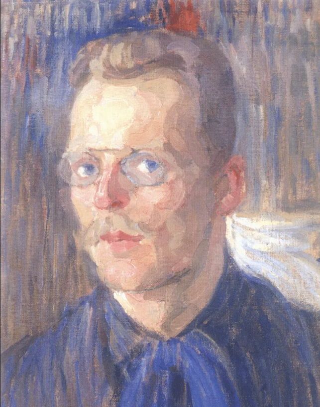 Олександр Богомазов. Автопортрет. 1907