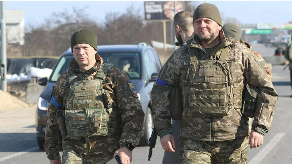 Олександр Сирський і Валерій Залужний