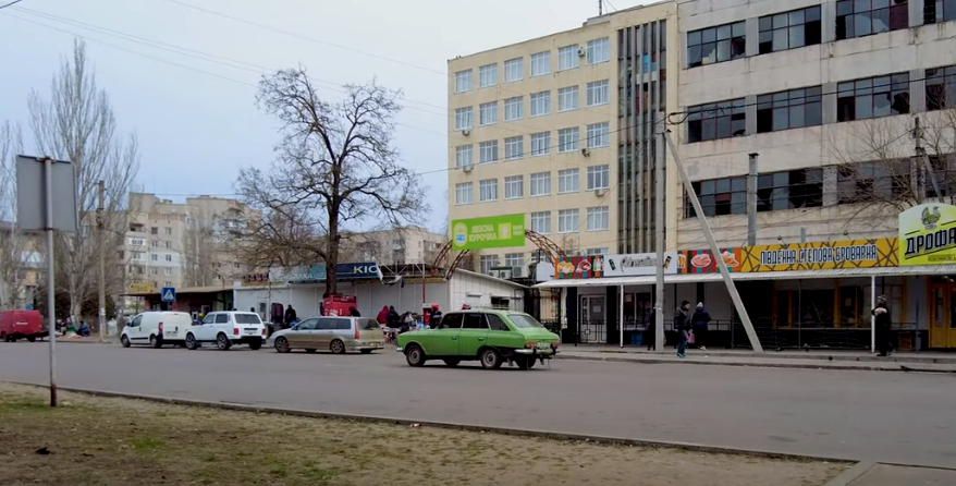 Нова Каховка. Вулиця Горького.