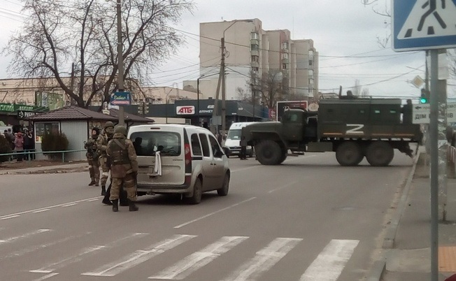 Перші дні окупації в Новій Каховці