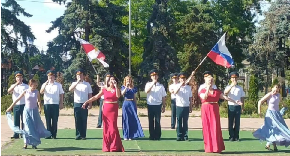 У Скадовську відзначають російські свята