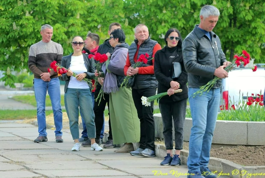 Віталій Єфименко (на передньому плані) в один із "Днів перемоги" 