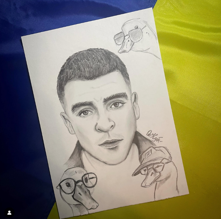 Один з портретів Олександри Кубанкіної