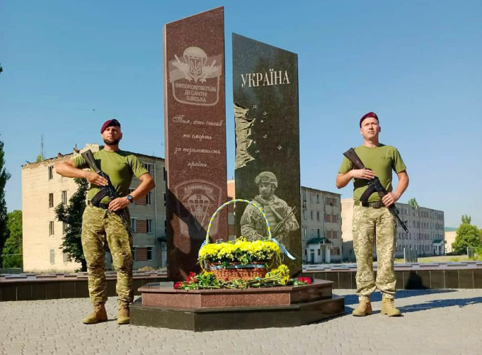 Бійці брингади вшанували пам'ять загиблих побратимів. Миколаїв, 12 липня