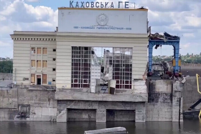 Каховська ГЕС під час війни