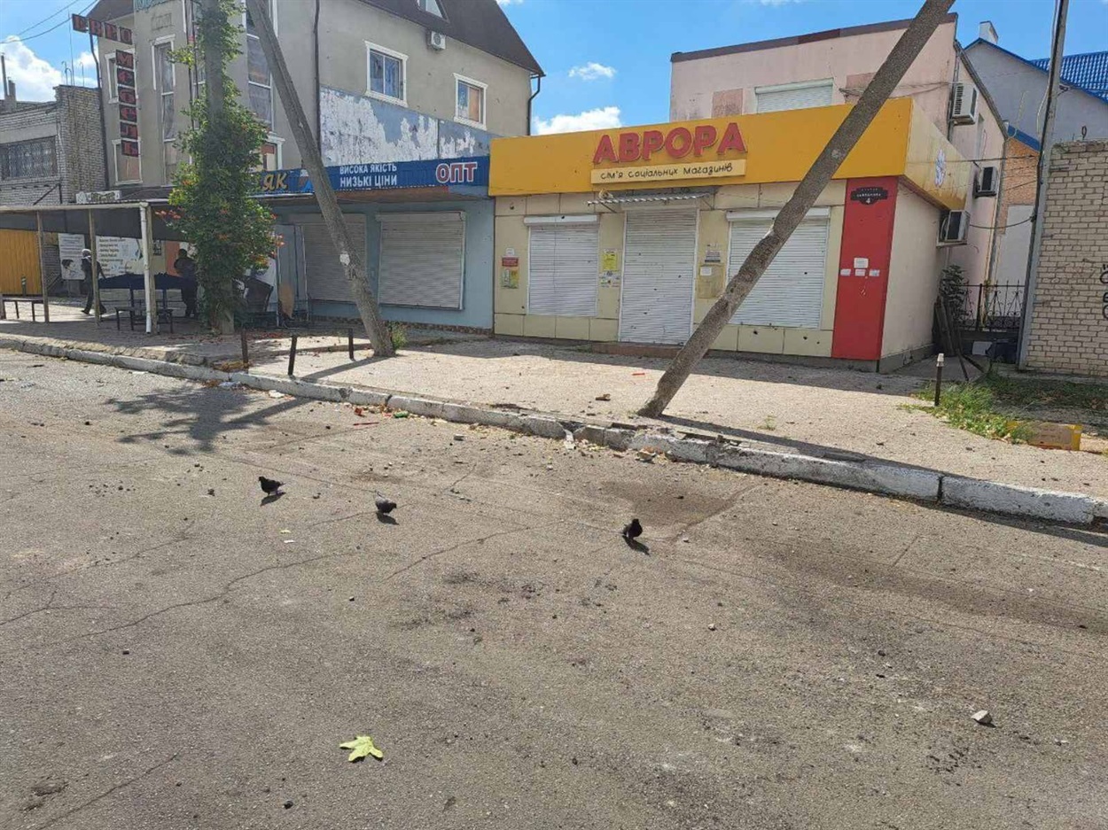 Магазин Аврора вцілив, хоча попередньо була інформація, що він постраждав
