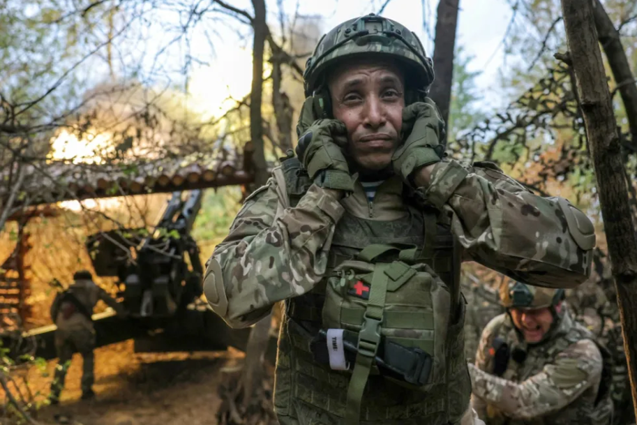 Кубинець П'єр-Антуан Субісаррета, який «отримав російське громадянство і підписав контракт на службу в ЗС РФ» в окупованій частині Херсонської області. 3 жовтня 2024 року
