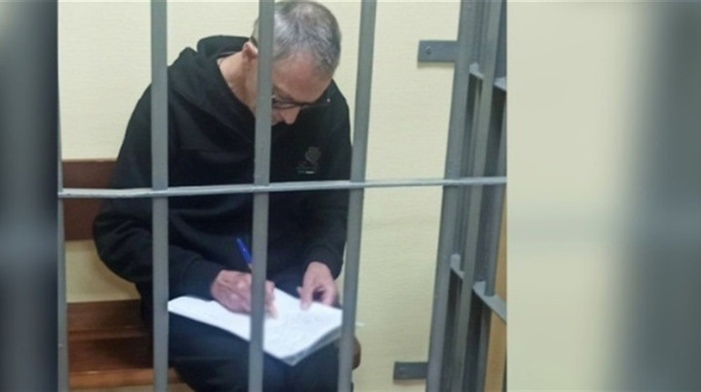 Сергій Цигіпа під час суду в Сімферополі