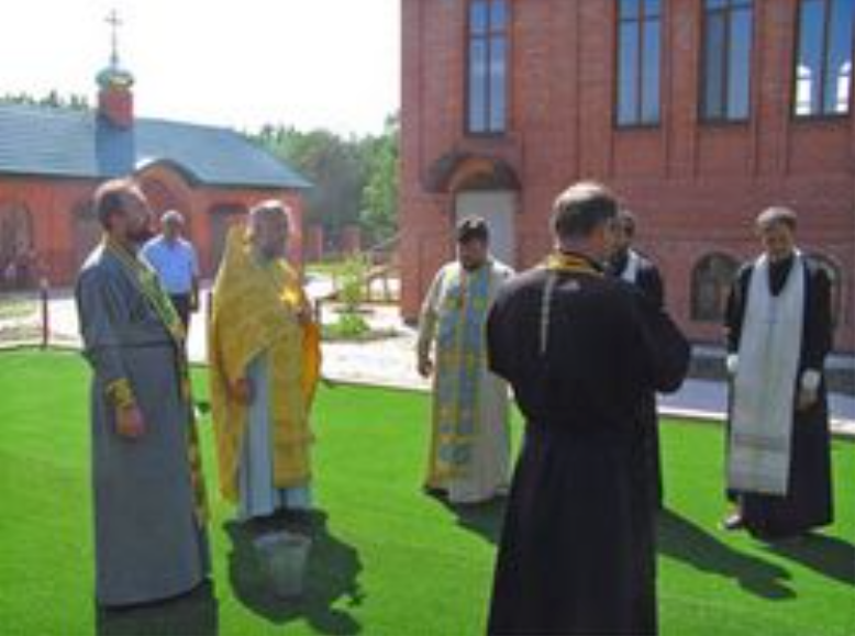Відкриття храму. 