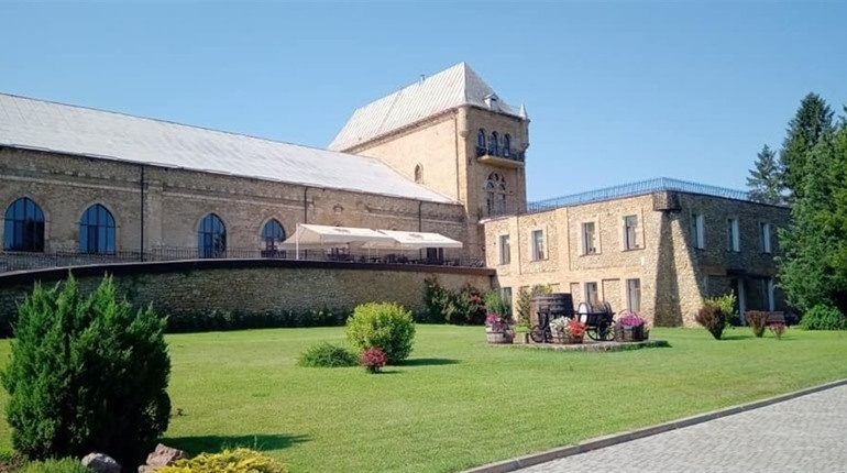 Шато Князя Трубецького у Веселому до війни.