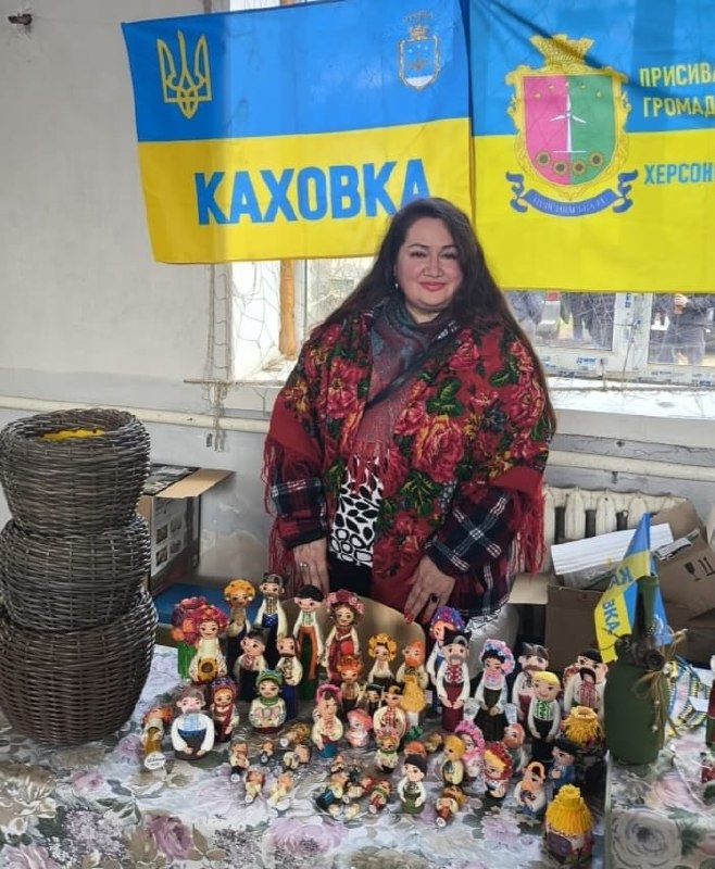 Каховська і Новокахоська громади взяли участь у благодійному ярмарку на підтримку ЗСУ