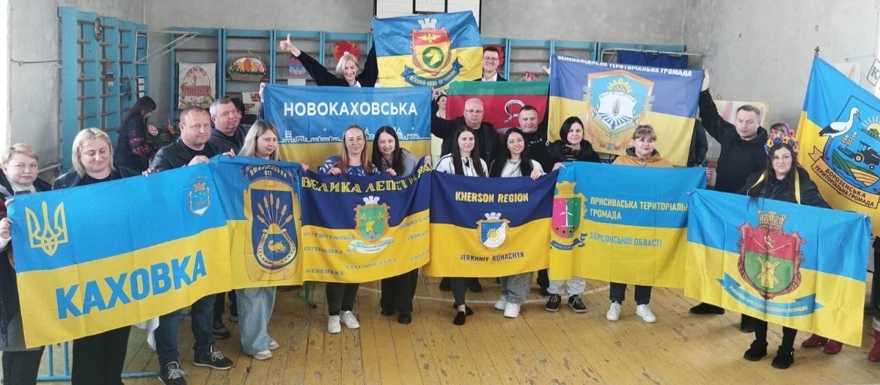 Каховська і Новокахоська громади взяли участь у благодійному ярмарку на підтримку ЗСУ