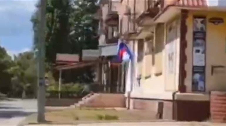 Офіс партії 2Єдина Росія" в Новій Каховці.